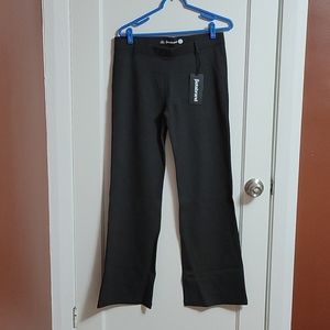 Dark grey betabrand yoga dress pant